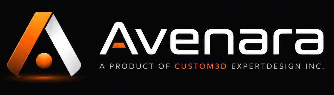 Avenara, a product of Custom3D ExpertDesign Inc.